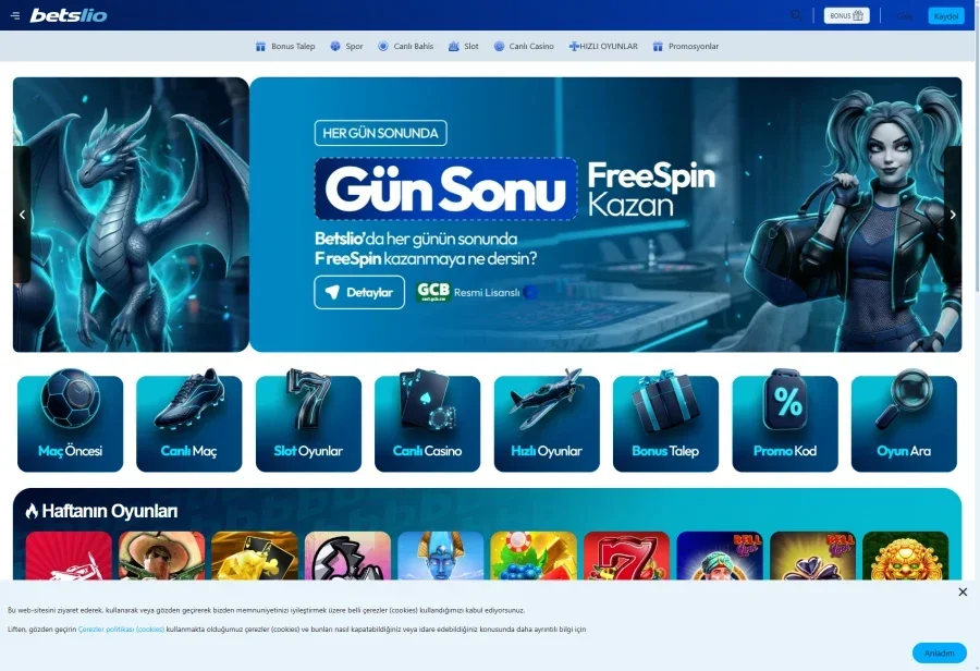 Betslio ekran görüntüsü